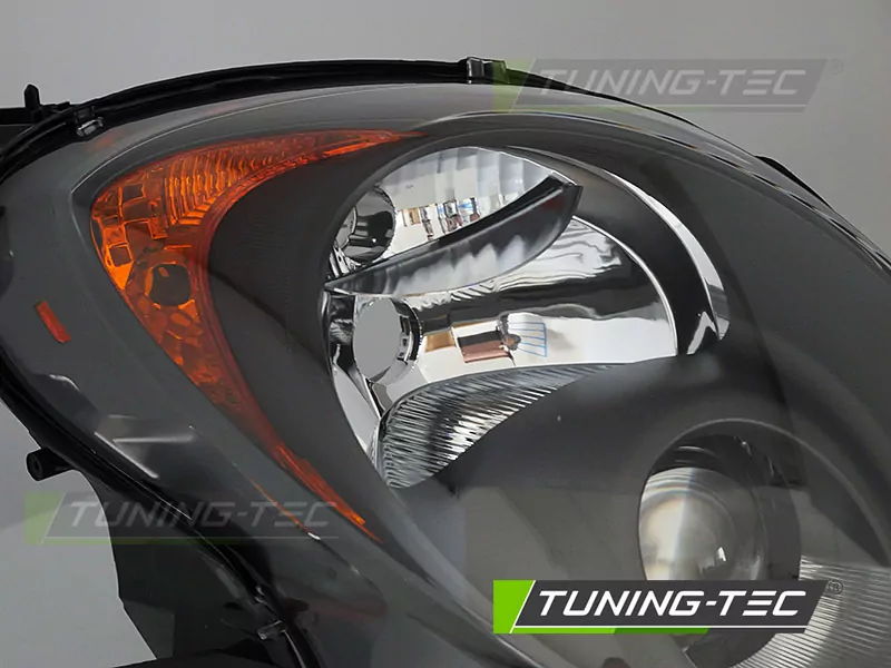 Headlight Black Right Side Tyc Fits Alfa Romeo Mito 08-15
