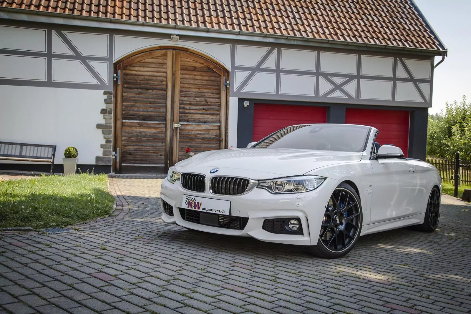 KW Gewindefahrwerk V3 inox BMW 4er Cabriolet (F33, F83) 3C, M3 Allrad 10/2013-