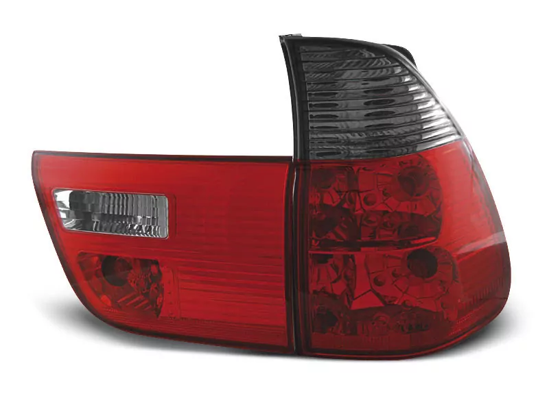 Tail Lights Red Smoke Fits Bmw X5 E53 09.99-06