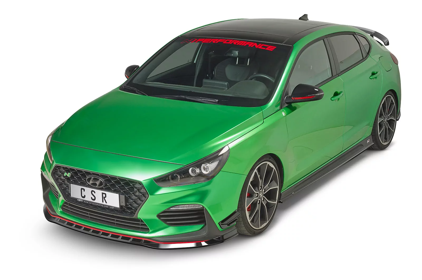 Performance Flaps für Hyundai I30 N (PD) FP016-M Carbon Look (matt)