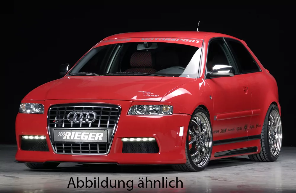 Rieger Spoilerstoßstange R-Frame für Audi A3 (8L) | 3-tür. 09.96-02.03 für original  S -Grilleinsatz - in Vorbereitung! -