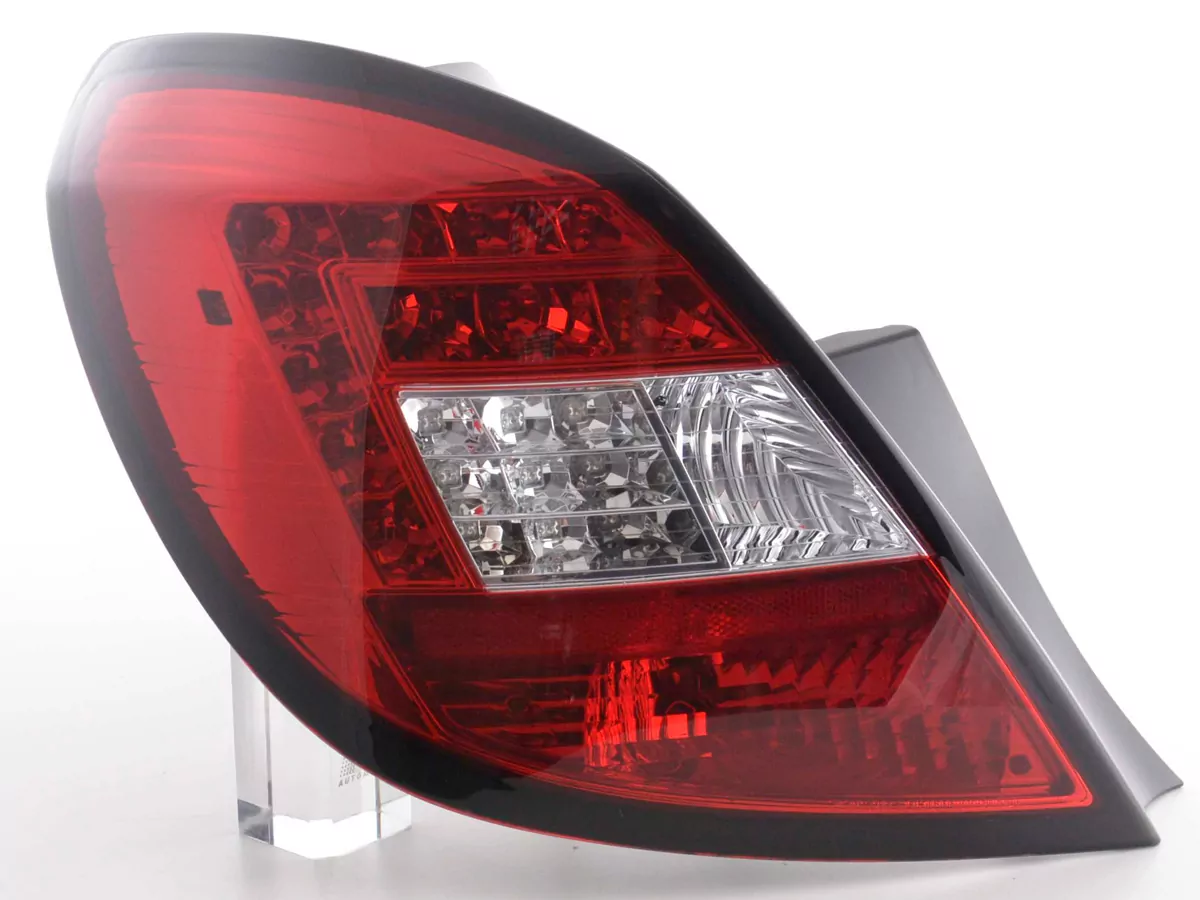 LED Rückleuchten Set Opel Corsa D 5-türig Bj. 06-10 rot/klar