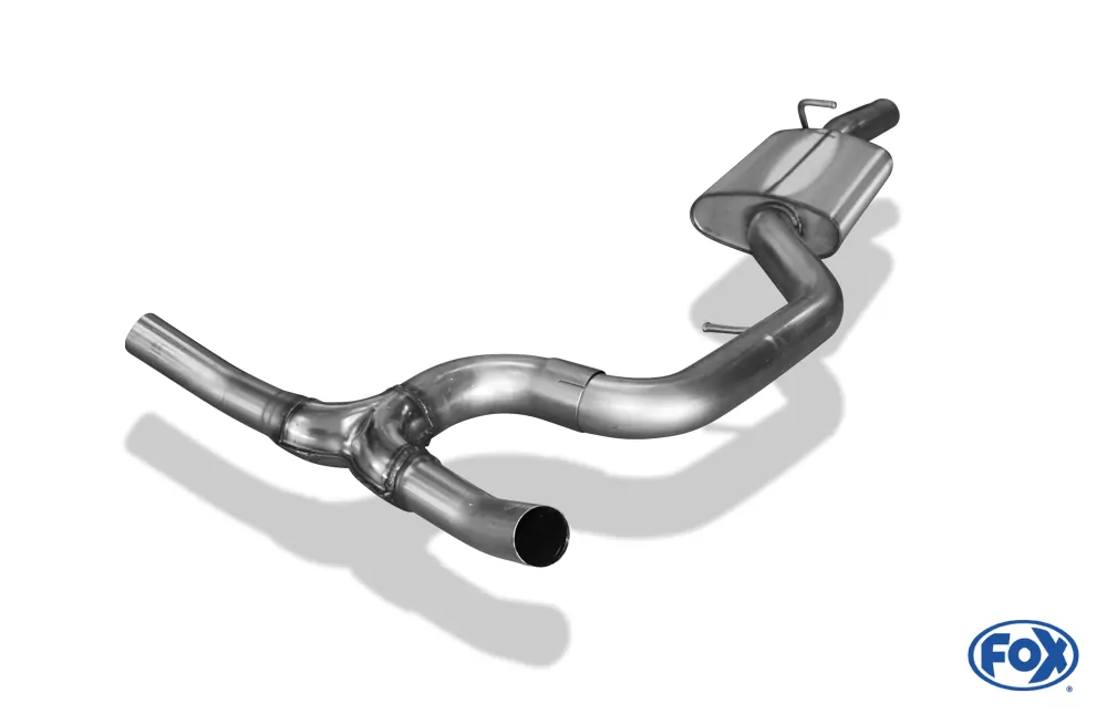 VW Passat 3C 4-Motion - 3,2l + 3,6l  Mittelschalldämpfer inkl. Y-Adapter