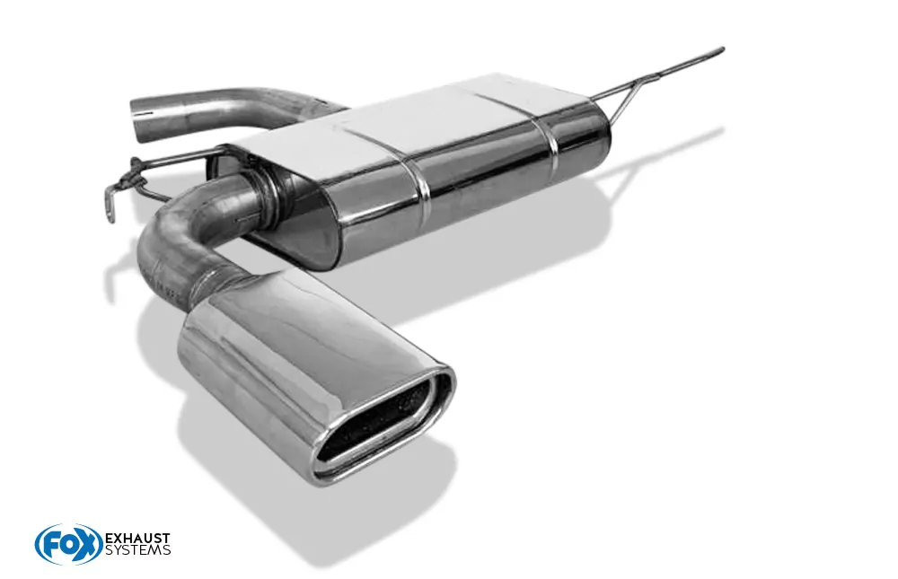Skoda Yeti 5L - Frontantrieb  Endschalldämpfer - 160x80 Typ 53