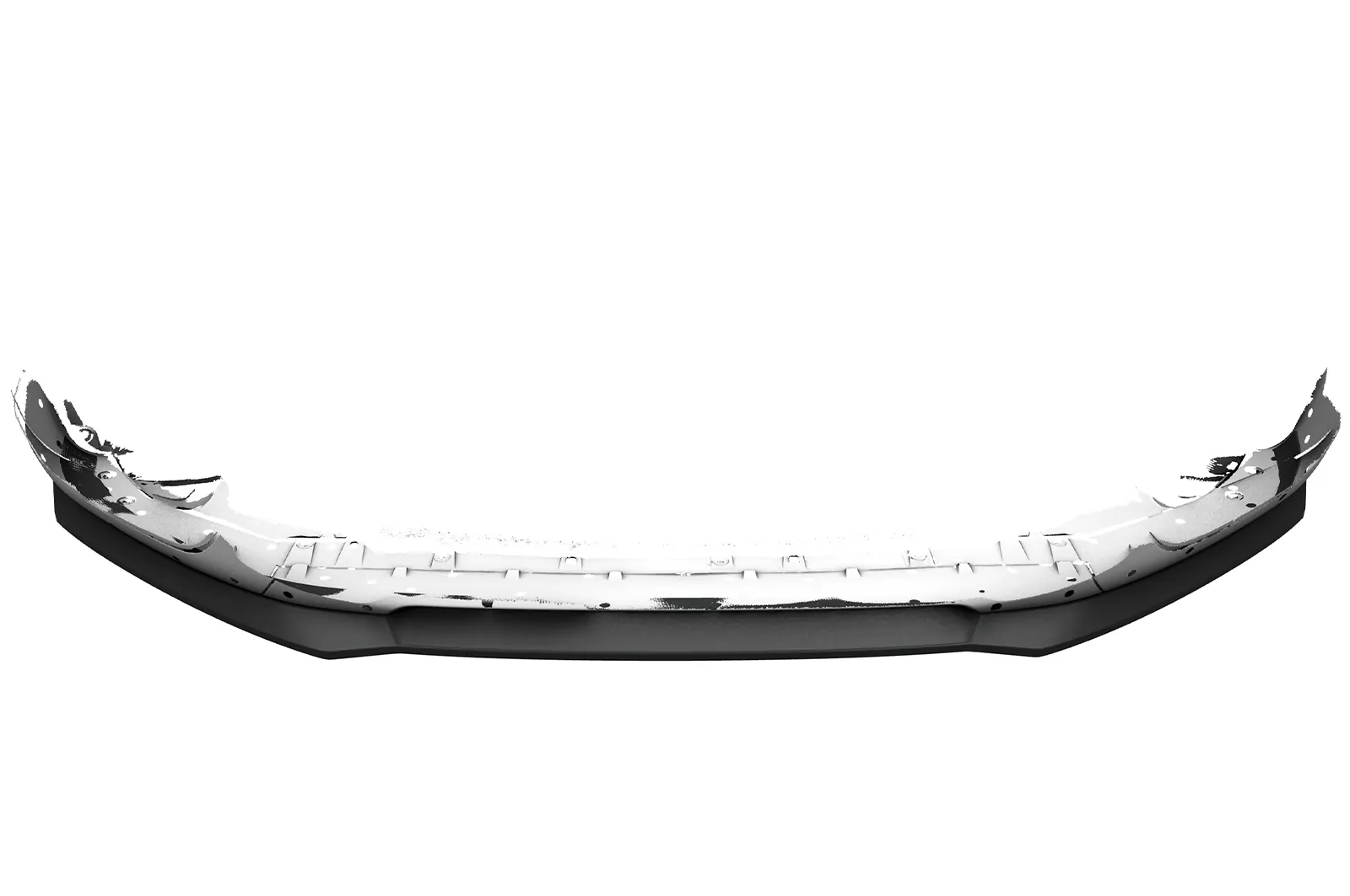 Cup-Spoilerlippe mit ABE für BMW X1 (F48) CSL659 Schwarz Strukturiert