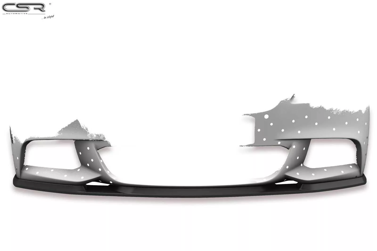 Cup-Spoilerlippe mit ABE für BMW 5er F10/F11 M-Paket CSL412-M Carbon Look (matt)