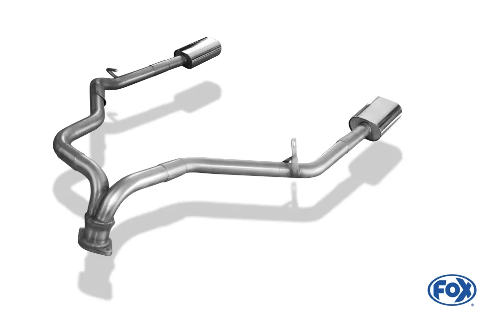 Kia Sorento Typ JC Facelift V6  Endrohrgeweih Ausgang rechts/links  - 135x80 Typ 53 rechts/links