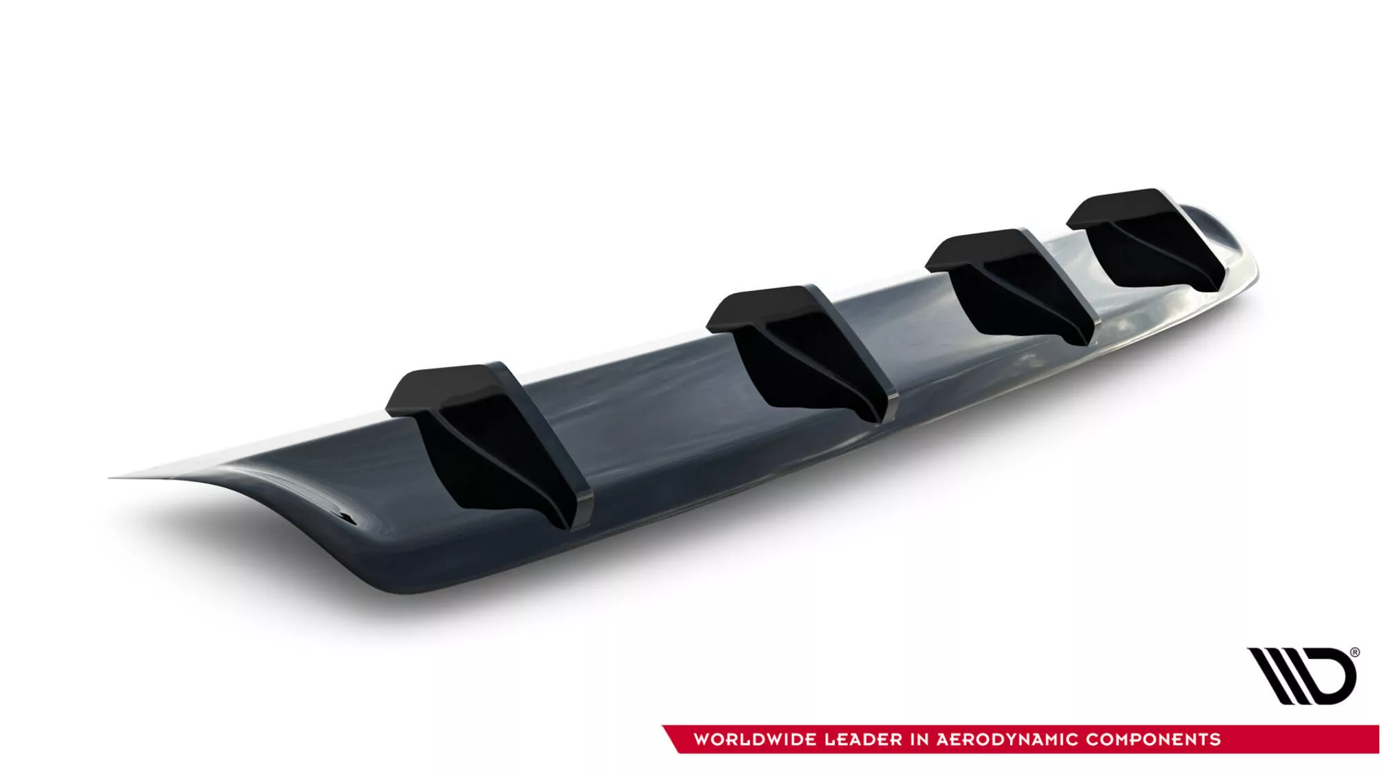 Diffusor Heck Ansatz Passend Für Passend Für MASERATI QUATTROPORTE MK6 Schwarz Hochglanz Schwarz Hochglanz