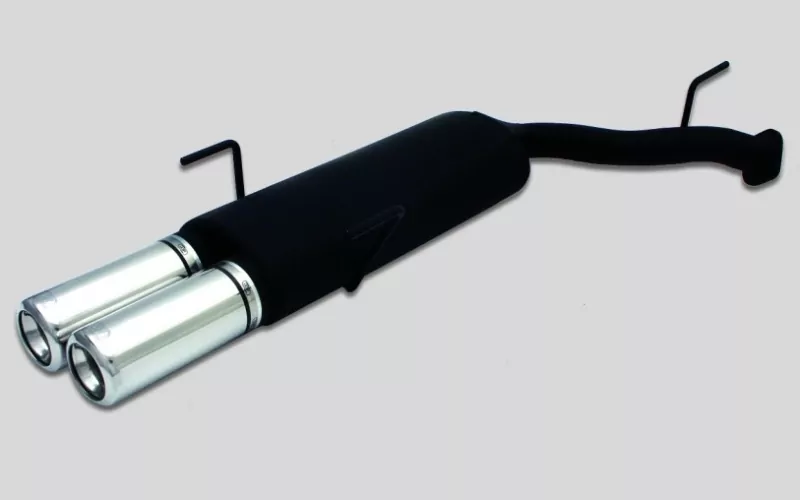 Ulter Sportauspuff für Opel Vectra B facelift COMBI 1999-2002 - 2 Endrohre Rund Ø80