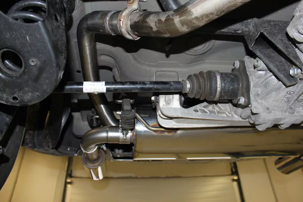 Suzuki SX4 - 4x4  Endschalldämpfer Ausgang rechts/links - 1x90 Typ 25 rechts/links