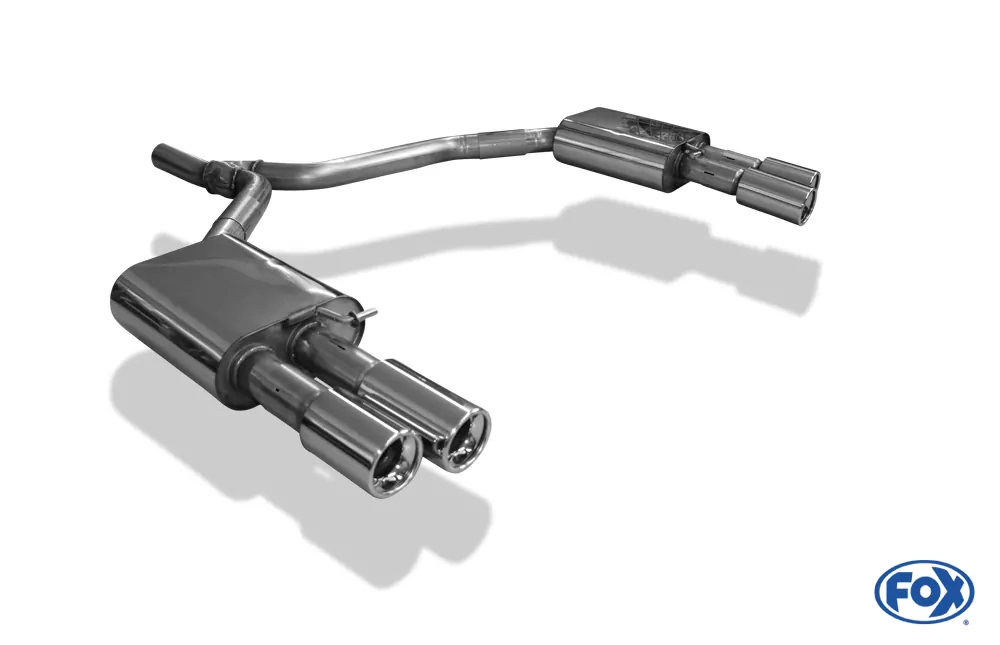 Audi A6 4G - 2,0l TDI  Endschalldämpfer rechts/links zweiflutig - 2x90 Typ 13 rechts/links