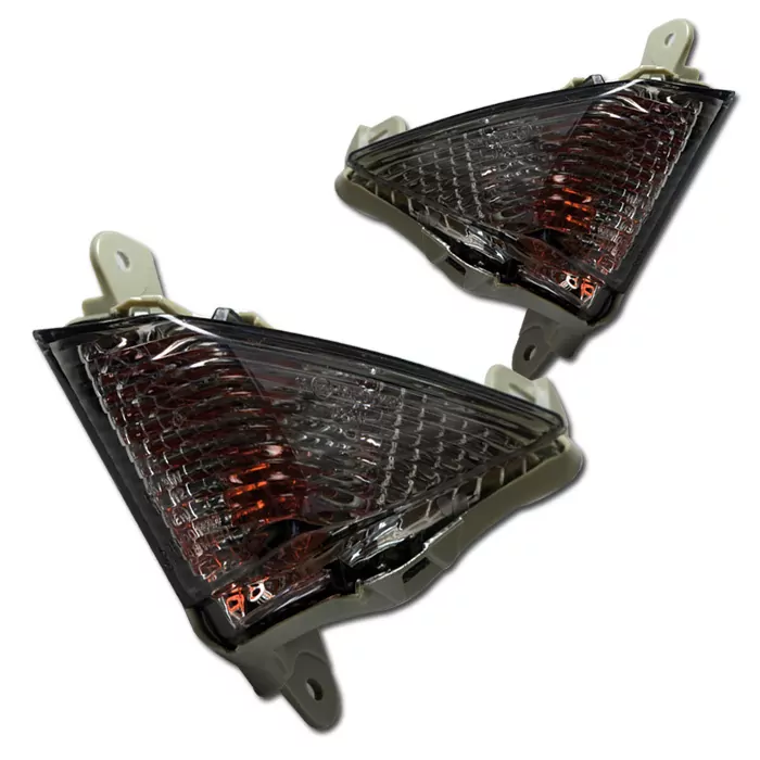 Frontblinker "Kawasaki" ZZR1400 07-11/ Z1000 07-13 ER6F/N 06-08 / ZX6R 06-11 | getönt | E-geprüft