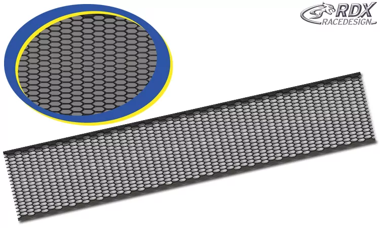RDX Kunststoffgitter schwarz 150 x 30 cm Racegitter Gitter