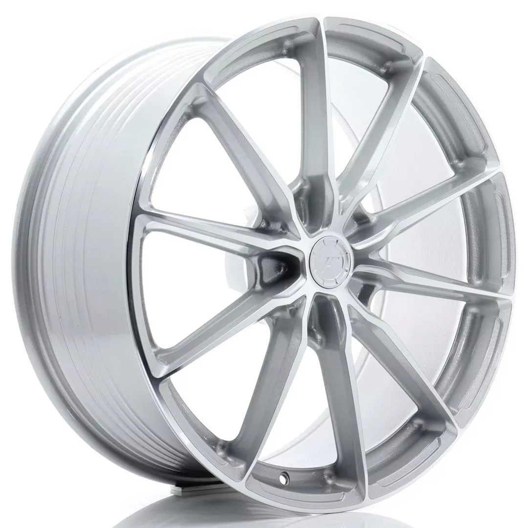 JR Wheels JR37 21x9 ET10-52 5H Blank Silver Machined
