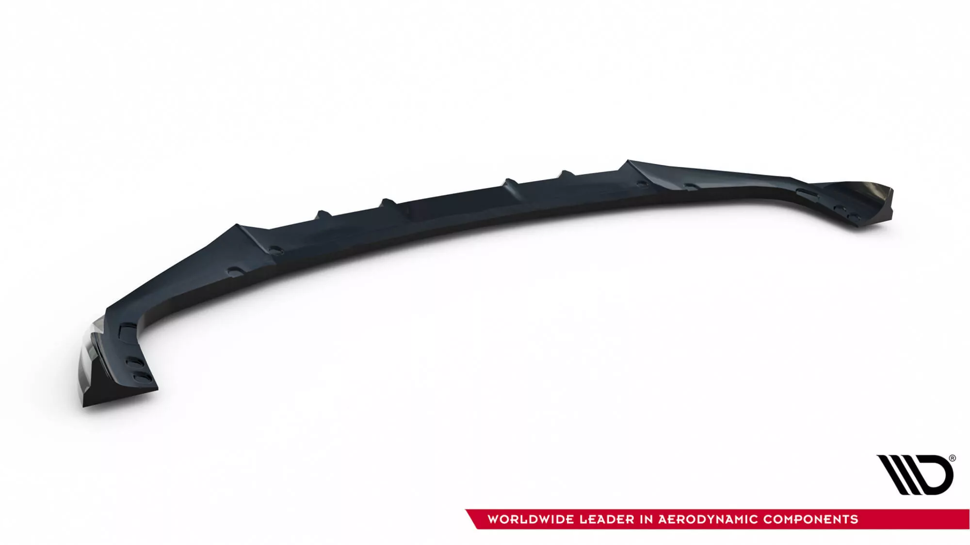 Front Ansatz V.1 Für BMW X6 M F96 Facelift Schwarz Hochglanz