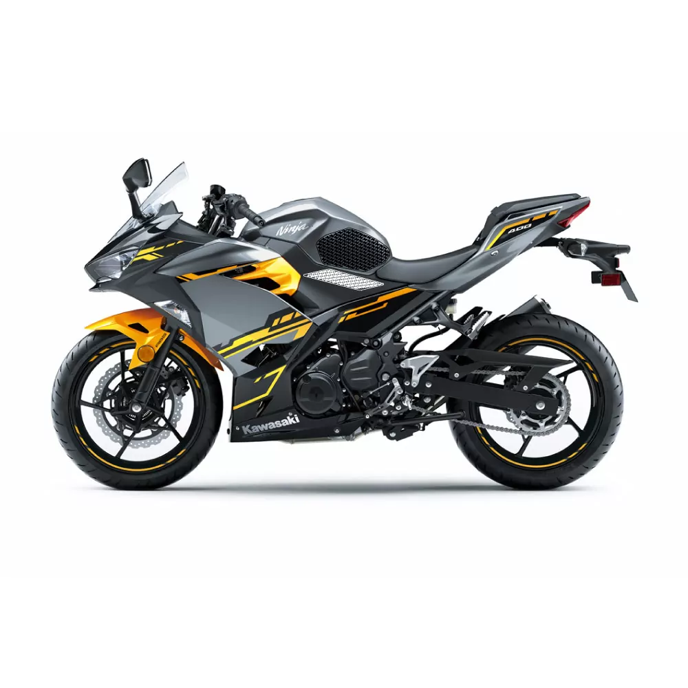 Stompgrip Traction Pad Icon für Kawasaki Ninja 400 18-22 Hybrid