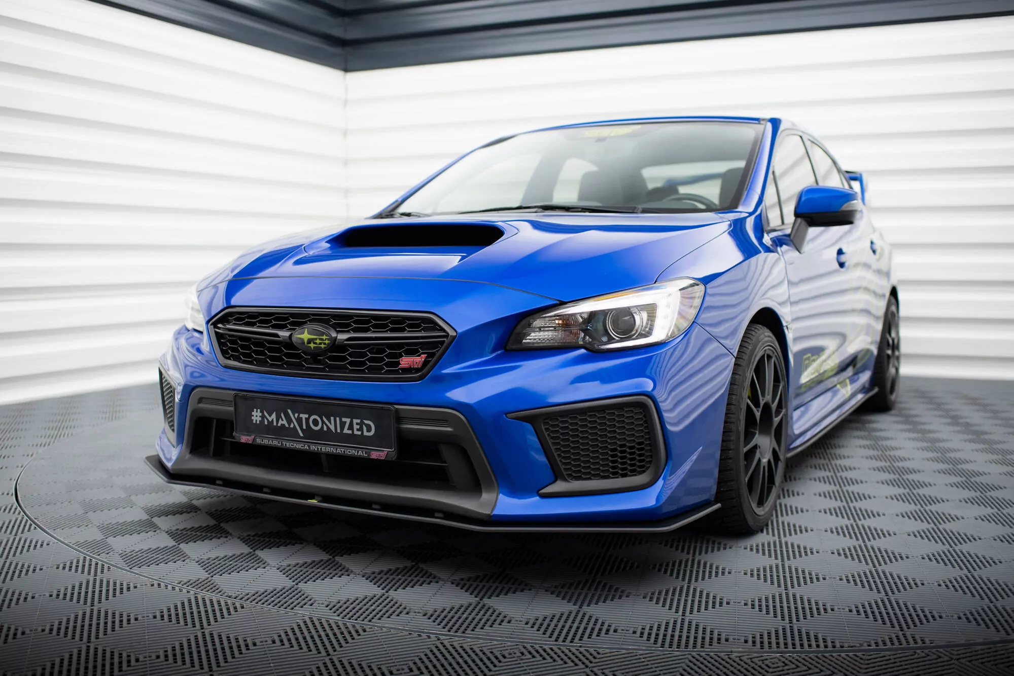 Street Pro Front Ansatz Für Für Subaru WRX STI Mk1 Facelift