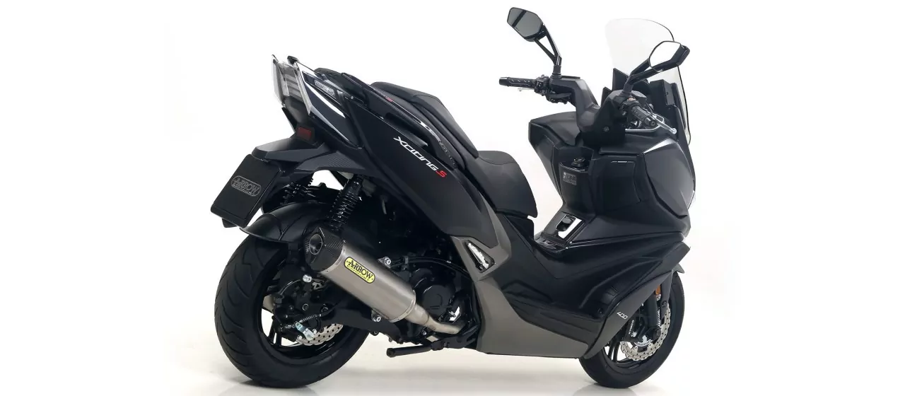 73018MI-Arrow Krümmer Ohne Kat Kymco XCITING 400i S 18-19