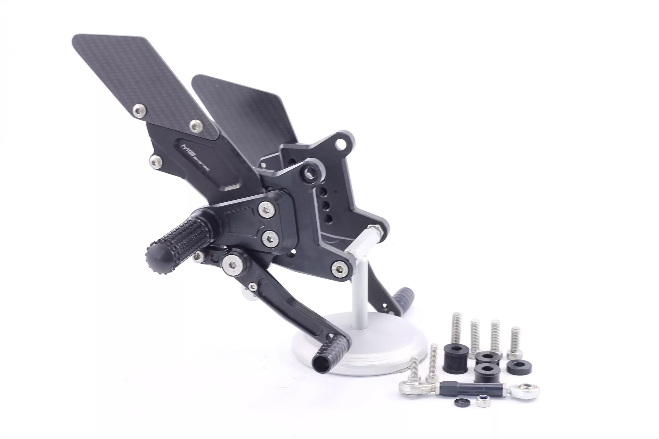 MG Biketec Sportfussrastenanlage / Rastenanlage / Fussrastenanlage mit ABE, gültig in D - A - CH für KTM 1290 Super Duke GT ab 2016-2020