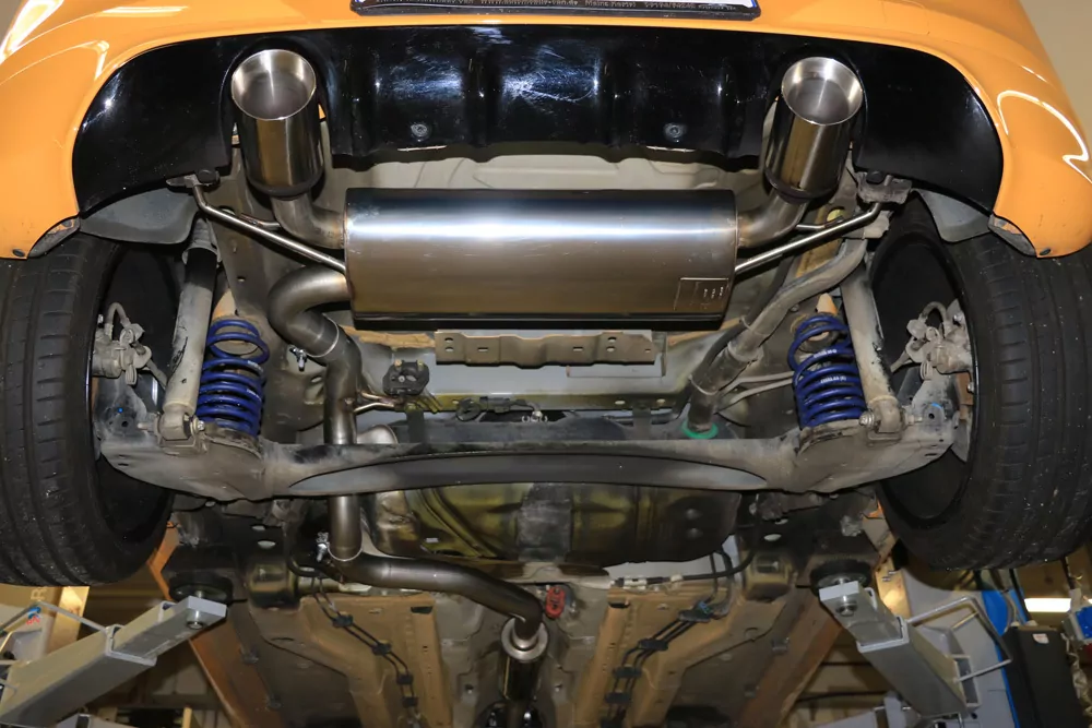 Opel Corsa E OPC  Endschalldämpfer quer Ausgang rechts/links - 1x100 Typ 25 rechts/links