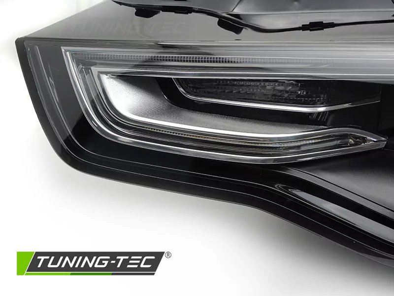 Xenon Headlight Black Left Side Tyc Fits Audi A5 11-12