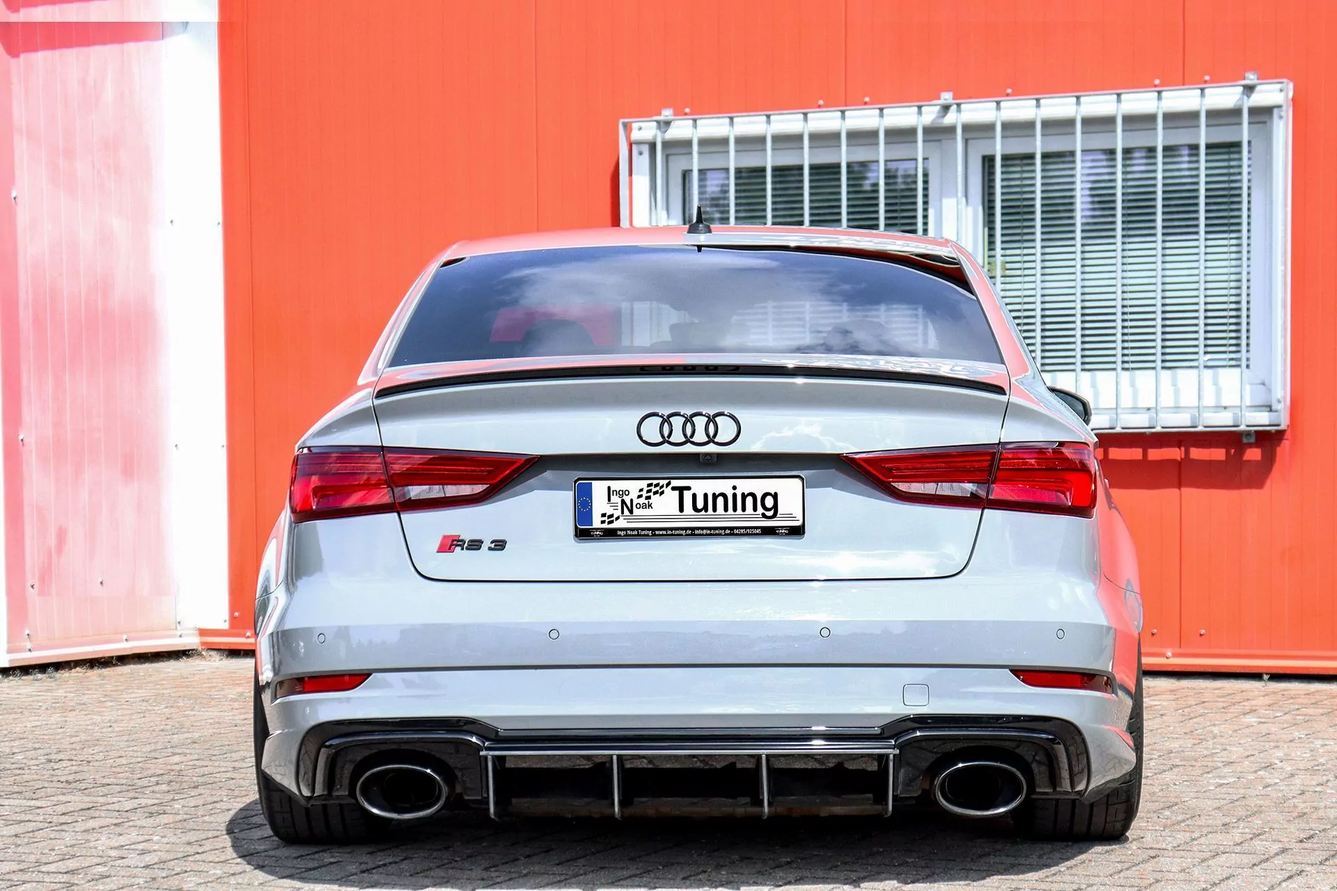 Heckansatz für Audi RS3 8V Facelift Limousine Bj.2017-2020