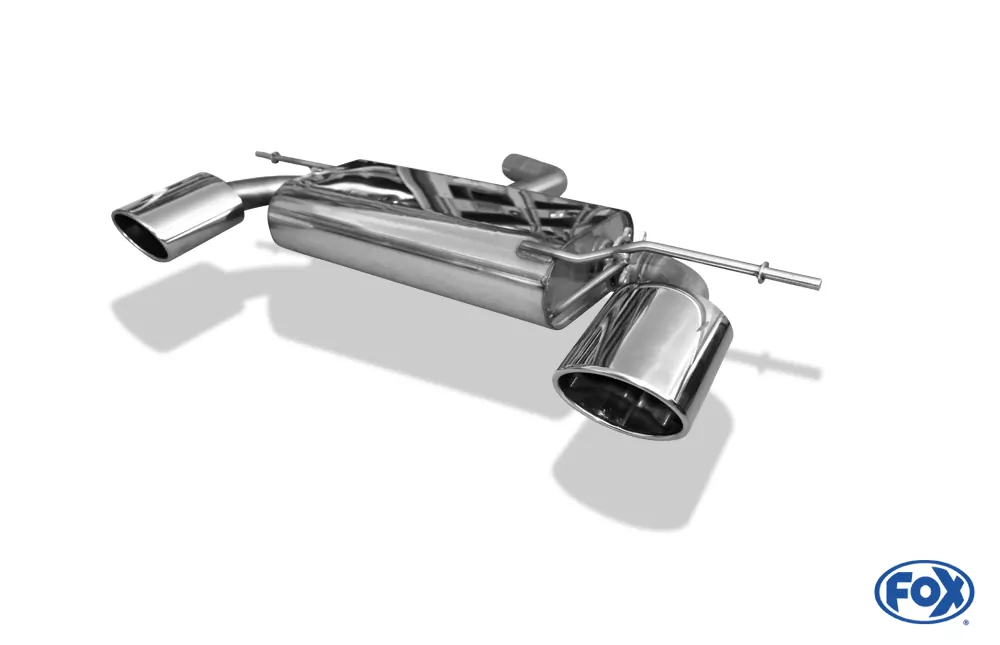 VW Golf VI  Endschalldämpfer rechts/links - 140x90 Typ 32 rechts/links