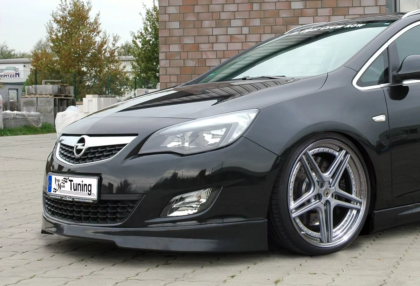 Frontspoiler für Opel Astra J 5 türer + Sportstourer