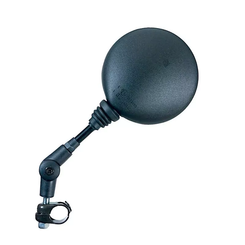 FAR Lenkerspiegel Uni klappbar | 1820 | E-geprüft | mit Lenkerschelle 22mm