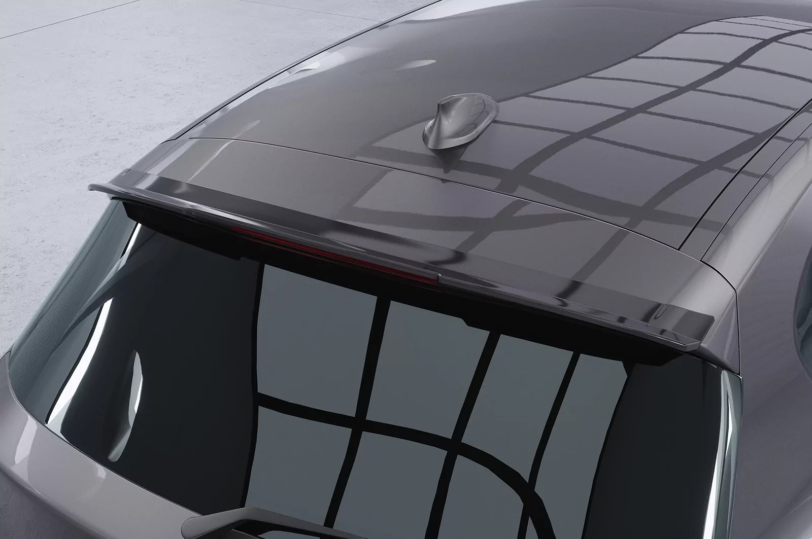 Heckflügel mit ABE für BMW 1er F20/F21 HF630 Strukturiert (schwarz matt)