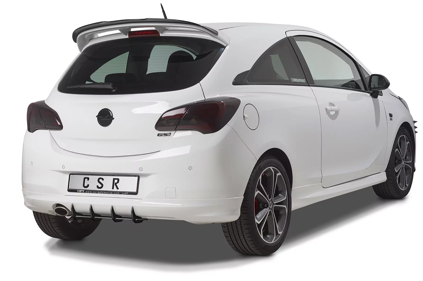 Racing Diffusor / Heckansatz für Opel Corsa E Gsi HA321