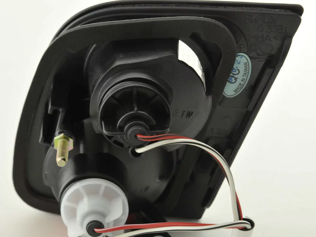 Rückleuchten Set BMW 3er E46 Limo schwarz Innenteil für Heckklappe