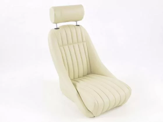 FK Oldtimersitze Auto Vollschalensitze Set Montgomery im Retro-Look beige