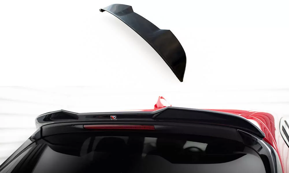 HĂ¶her Spoiler CAP Für 3D Alfa Romeo Tonale Mk1 Schwarz Hochglanz