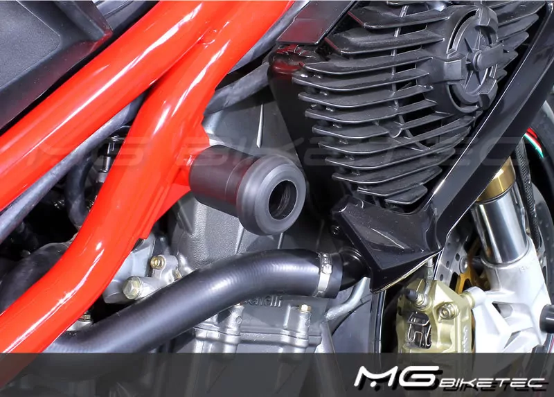 MG Biketec Sturzprotektoren / Protektor - Rahmen für Benelli Café Racer 899 ab 2009