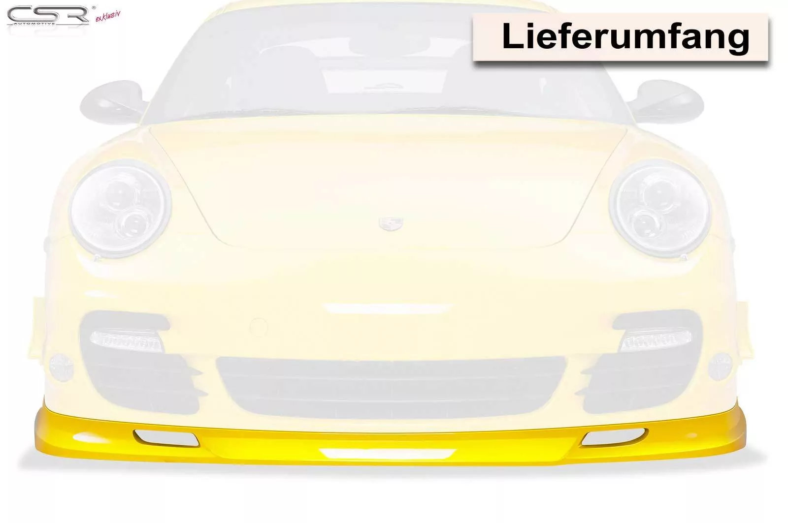 Frontansatz für Porsche 911/997 Turbo / Turbo S FA240