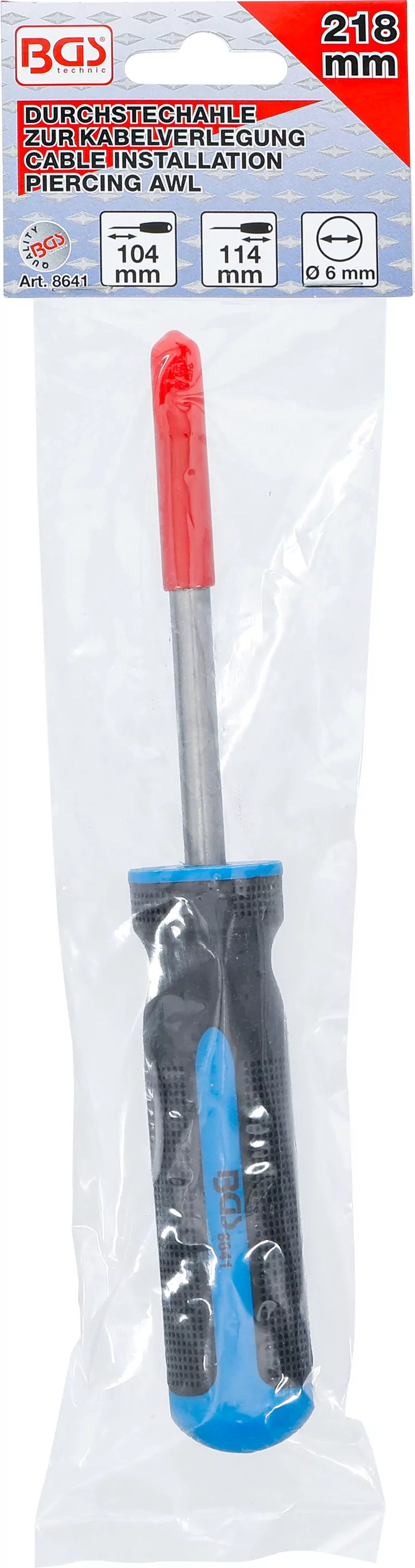 Durchstechahle zur Kabelverlegung | 218 mm