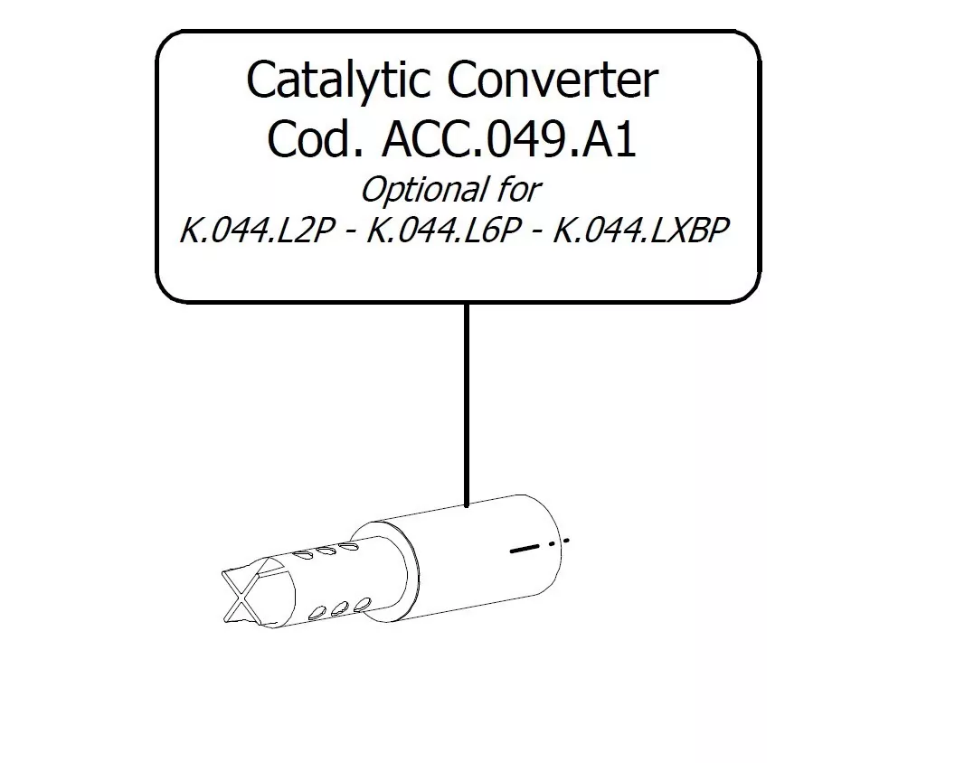 MIVV Nachrüstkatalysator Kat Euro 4 Für Verschiedene Modelle ACC.049.A1