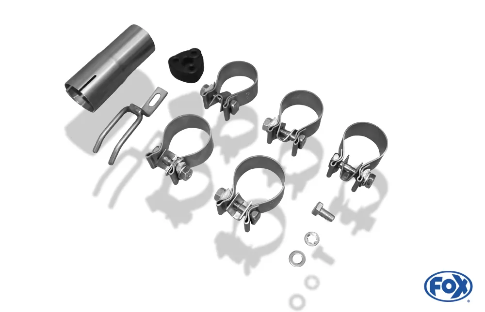 Peugeot 208 GTI  Endschalldämpfer Ausgang rechts/links - 145x65 Typ 59 rechts/links