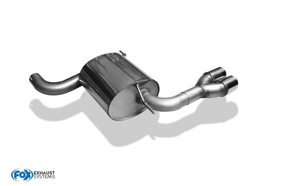 Seat Ateca 5FP - 4x4  Endschalldämpfer - 2x80 Typ 16