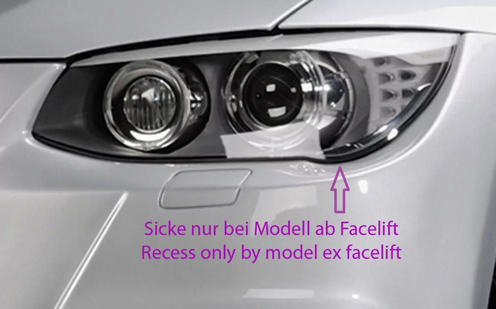 Rieger Spoilerlippe für BMW 3er E92 | Coupé 09.06-02.10 (bis Facelift) nicht für M-Technik!