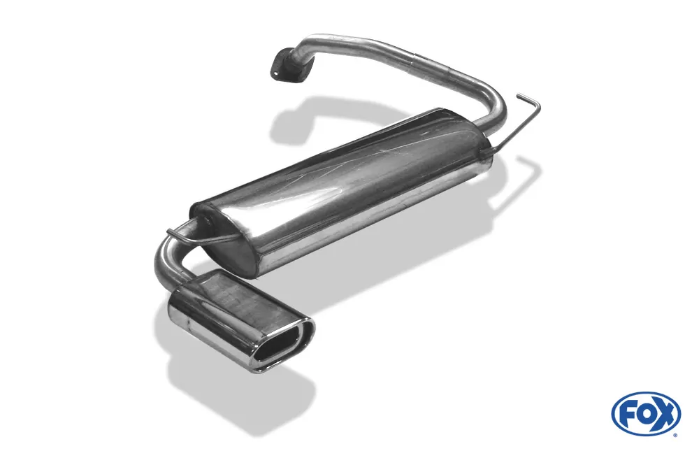 Mazda 323F/323C Typ BA  Endschalldämpfer quer - 135x80 Typ 53