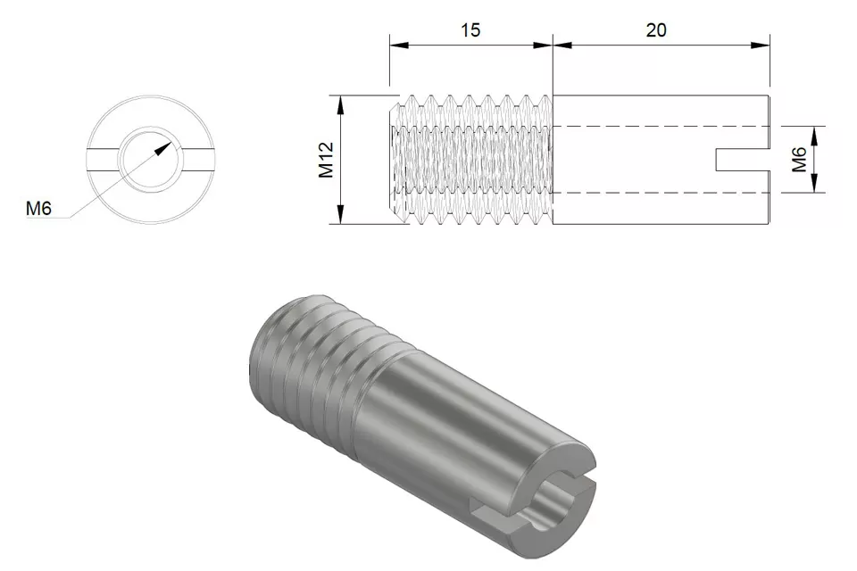 HIGHSIDER pro Lenkerendenadapter M12 für diverse BMW Modelle (Paar)