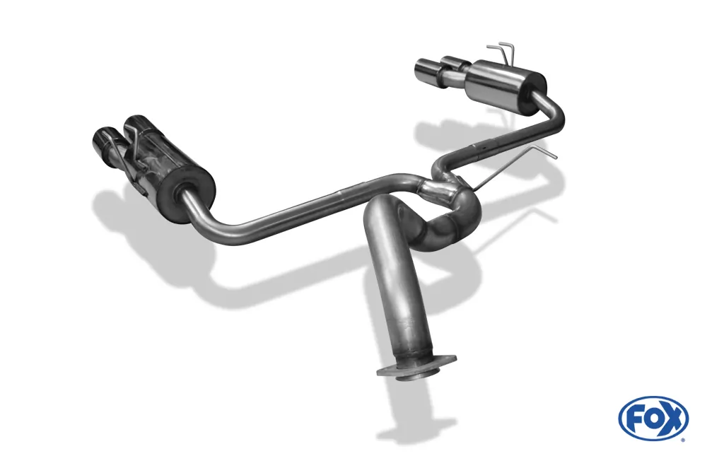 Mercedes CLA - C117/ X117 mit originalen Endrohre -  4-matic  Endschalldämpfer quer Ausgang rechts/links - Für Modelle mit originalen Standard Endrohren - diese können einfach verschraubt werden