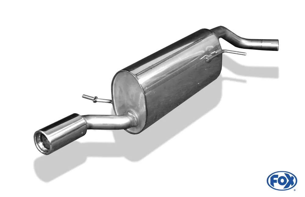 VW Polo 6R  Endschalldämpfer - 1x80 Typ 13