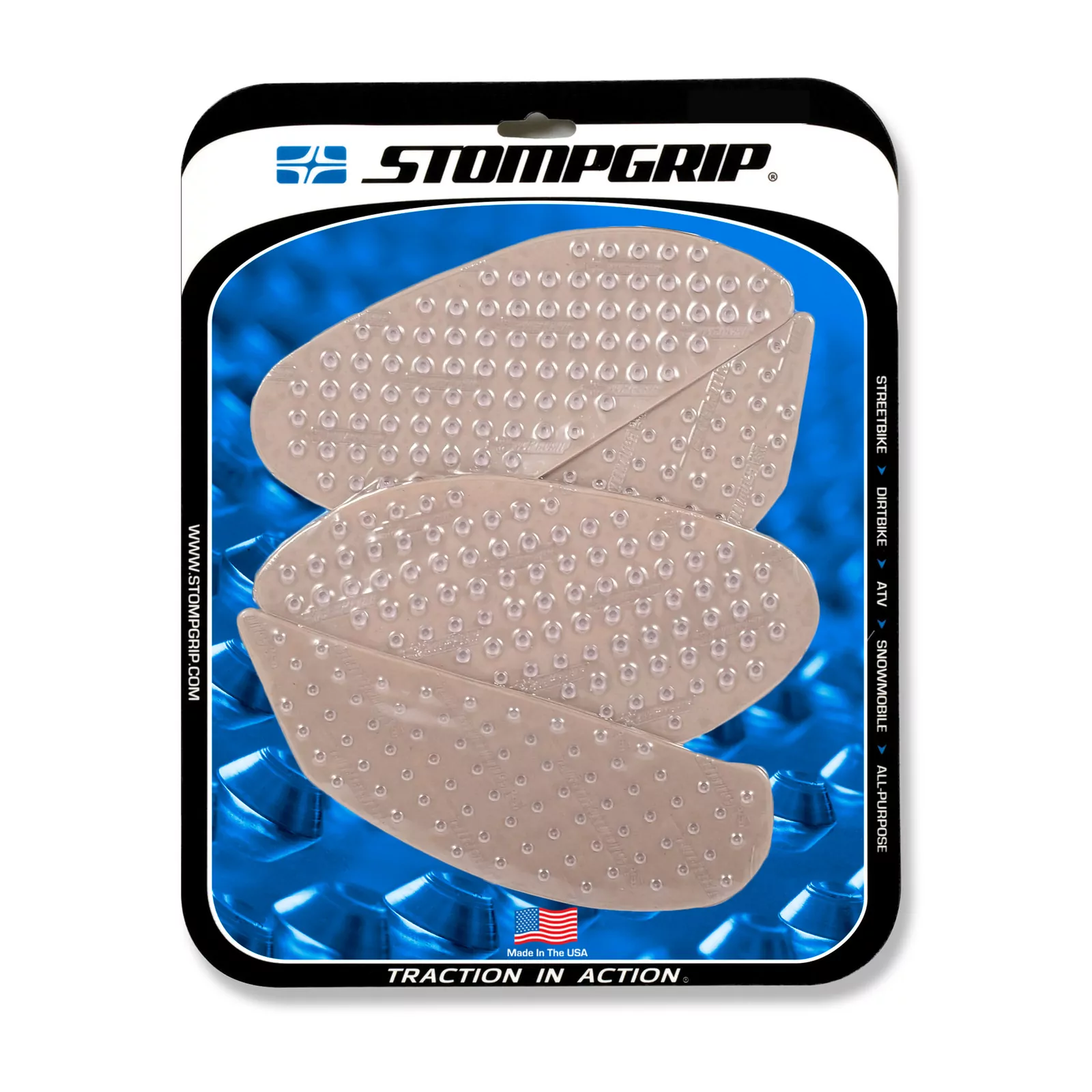 Stompgrip Traction Pad Volcano für Kawasaki Ninja H2 SX 18-22 Klar