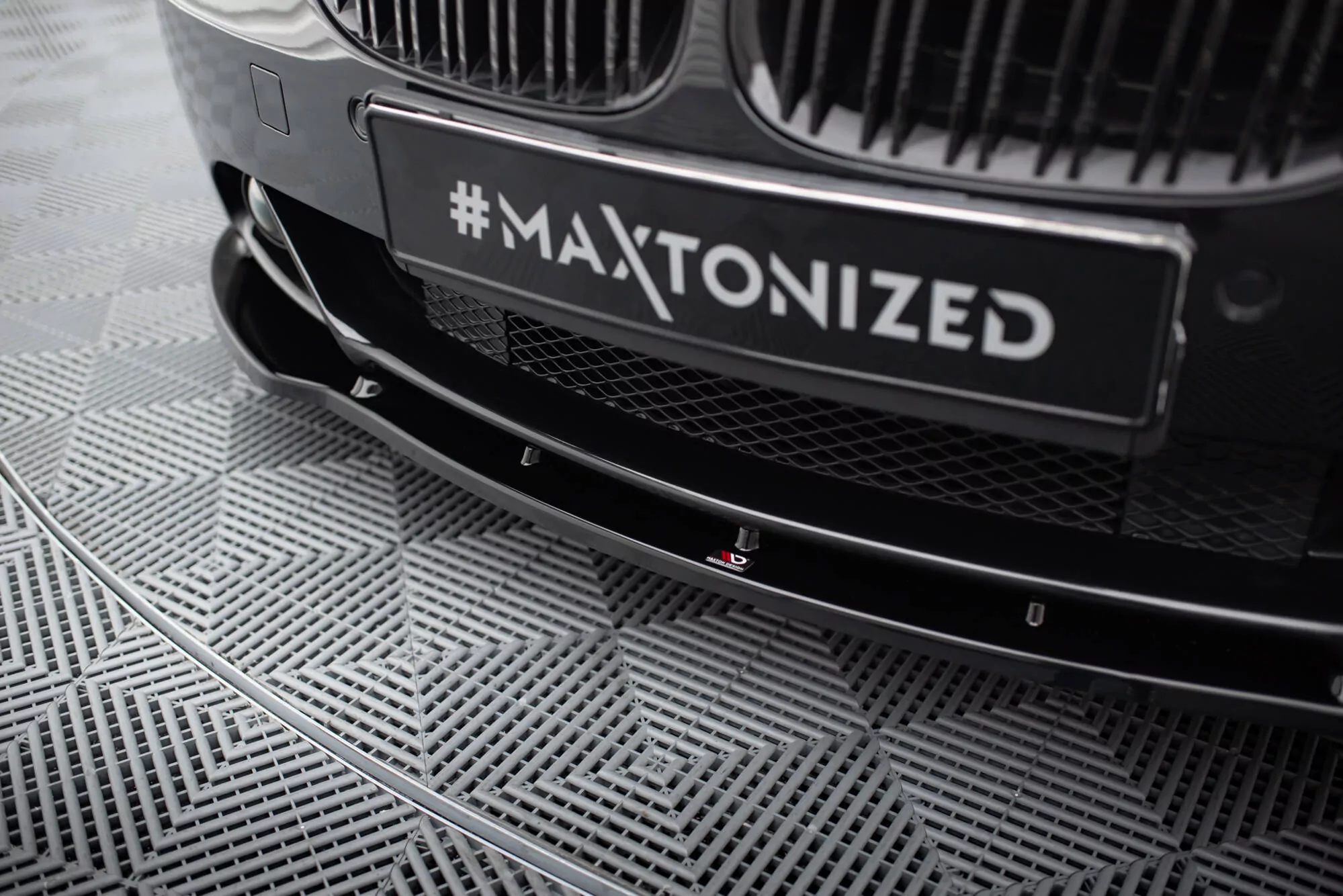 Front Ansatz Passend Für Passend Für BMW 6er E63 / E64 (vor FL) V.1 Schwarz Hochglanz Schwarz Hochglanz