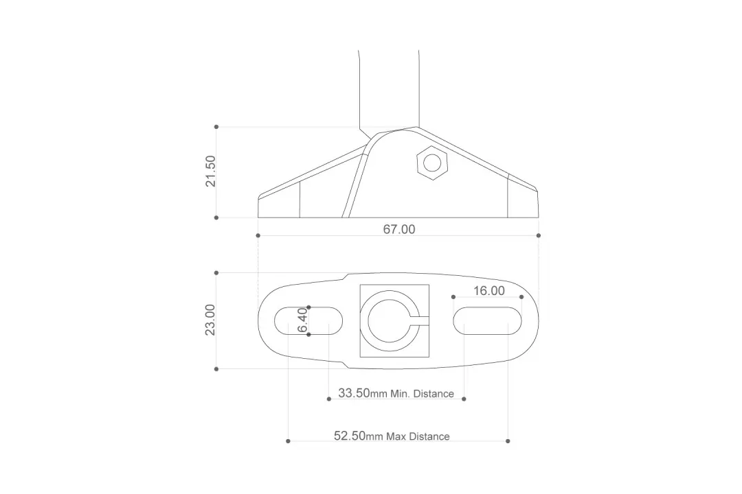 Barracuda Rückspiegel RACE grün