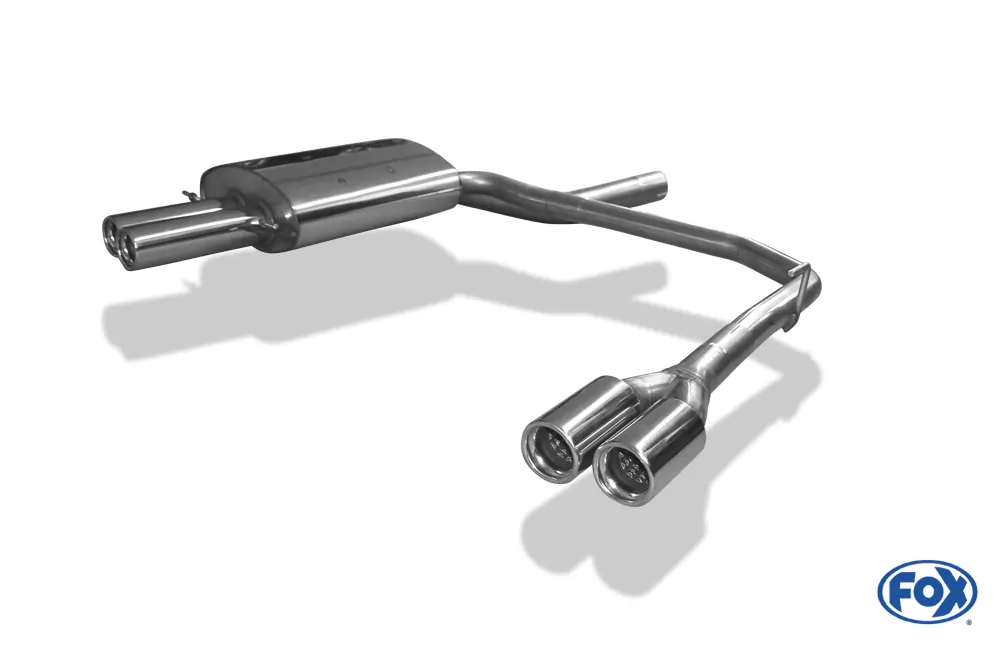 BMW E60/61 520d 525d 530d  Endschalldämpfer Ausgang rechts/links - 2x76 Typ 13 rechts/links