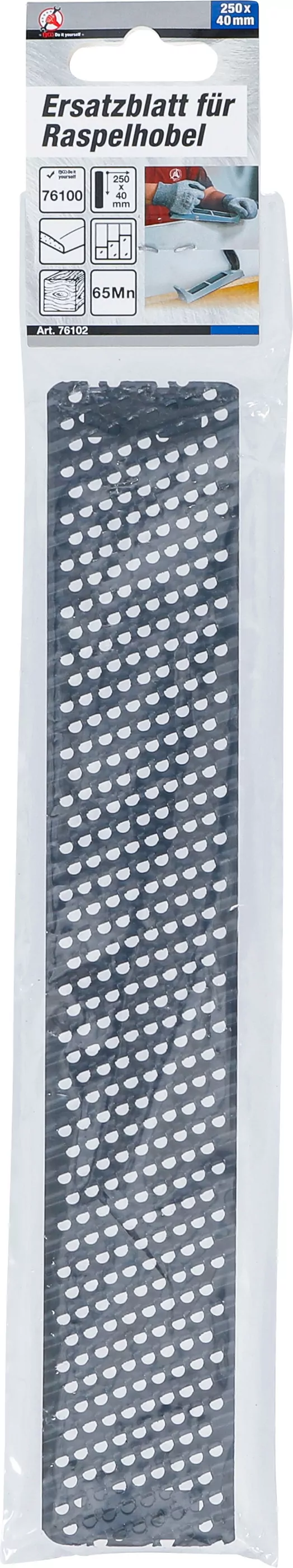 Ersatzblatt für Raspelhobel | 250 x 40 mm